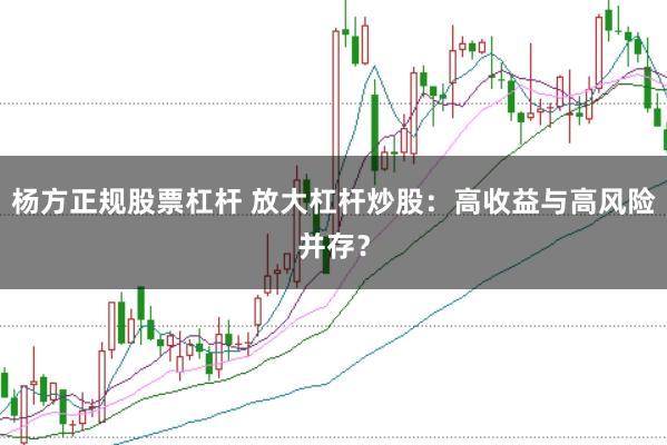 杨方正规股票杠杆 放大杠杆炒股：高收益与高风险并存？