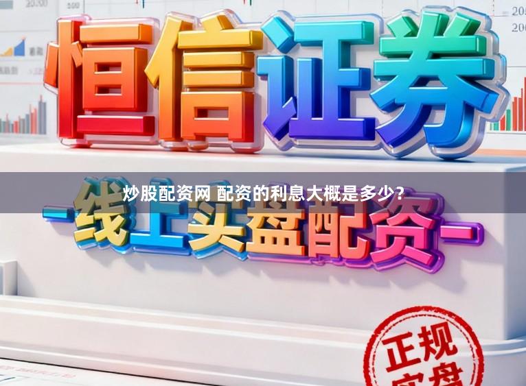炒股配资网 配资的利息大概是多少？