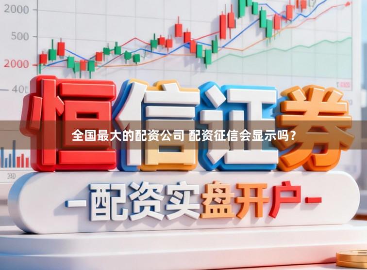 全国最大的配资公司 配资征信会显示吗？