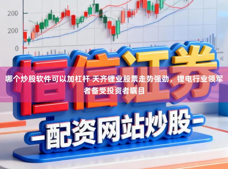 哪个炒股软件可以加杠杆 天齐锂业股票走势强劲，锂电行业领军者备受投资者瞩目